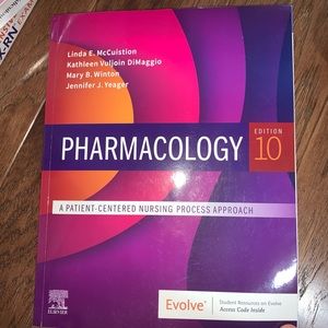 RN pharmacology textbook
